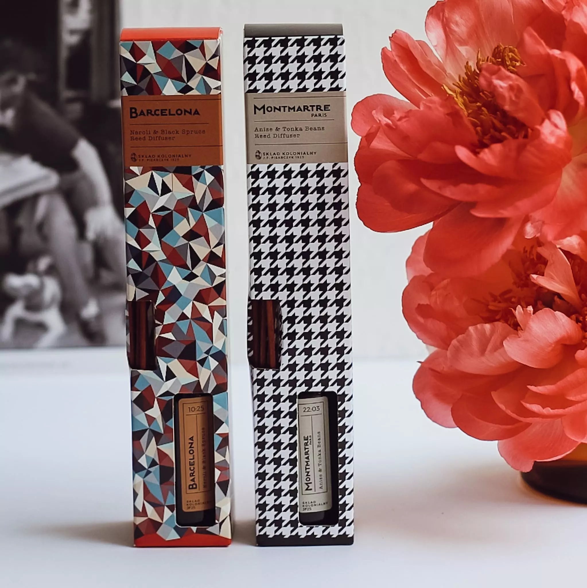 MONTMARTRE PARIS 22:03 Anise & Tonka Beans Naturalny Dyfuzor Rattanowy - Kolekcja Travels JF Pisarczyk 1925