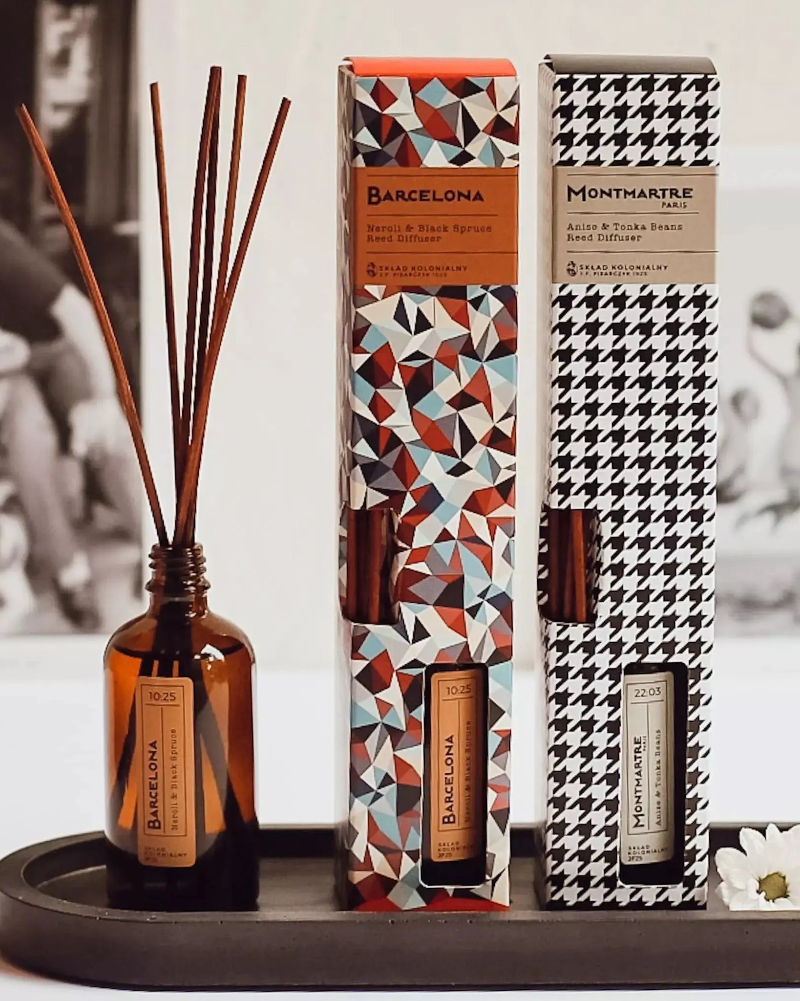 MONTMARTRE PARIS 22:03 Anise & Tonka Beans Dyfuzor Rattanowy - Kolekcja Travels
