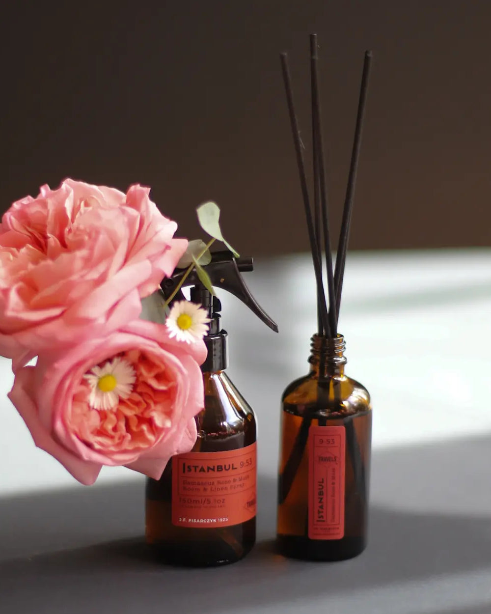 ISTANBUL 9:53 Damascus Rose & Musk Dyfuzor Ratanowy- kolekcja Travels