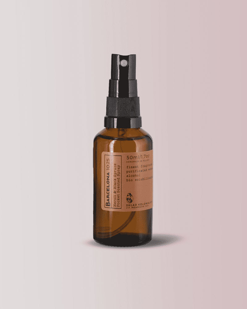 BARCELONA 10:25 Neroli & Black Spruce Home Perfume - Kolekcja Travels