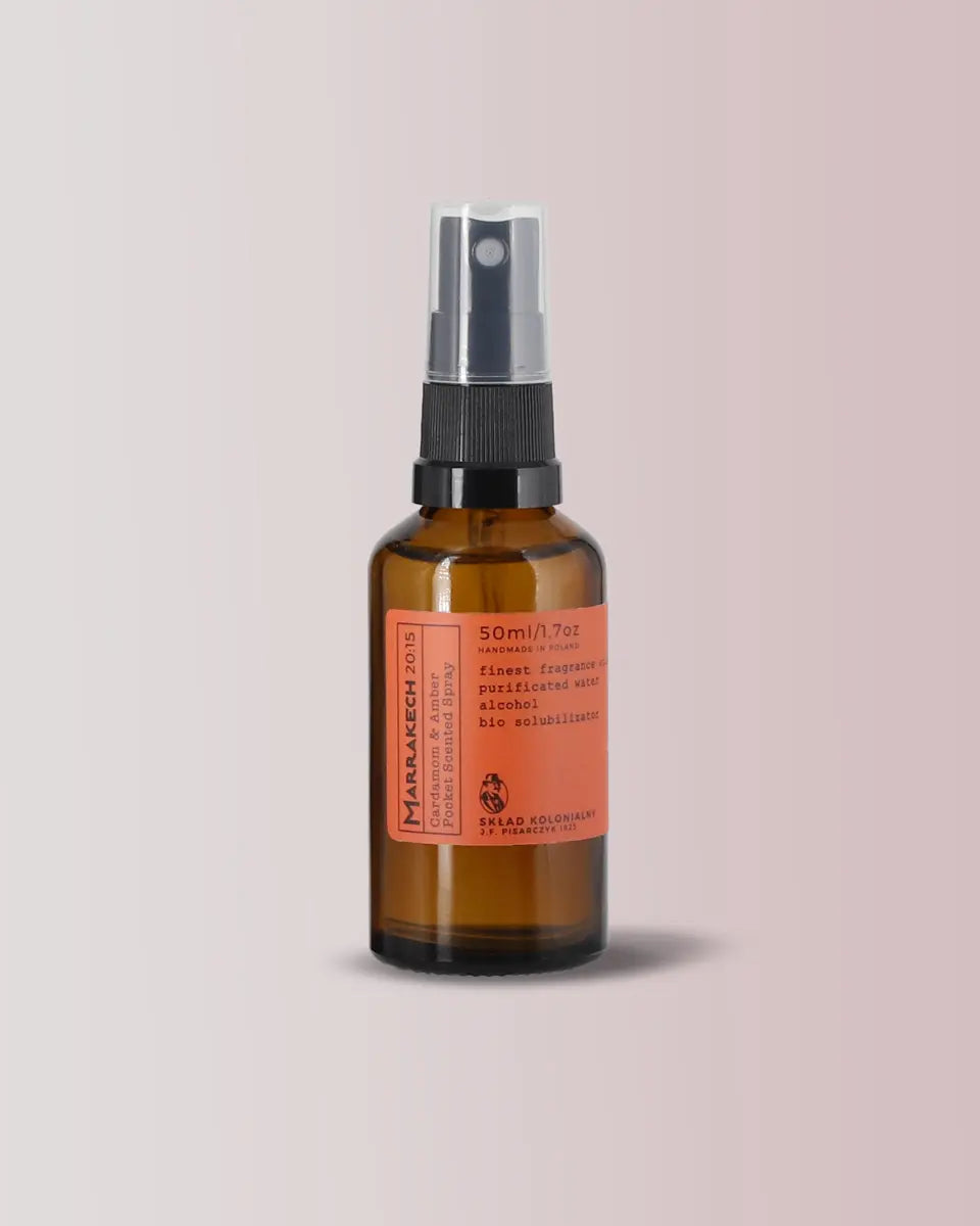 MARRAKECH 20:15 Cardamom & Amber Home Perfume - Kolekcja Travels 50 ml