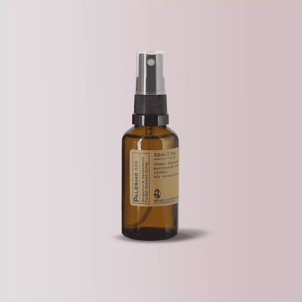 PALERMO 8:06 Bergamot & Sandalwood Home Perfume - Kolekcja Travels