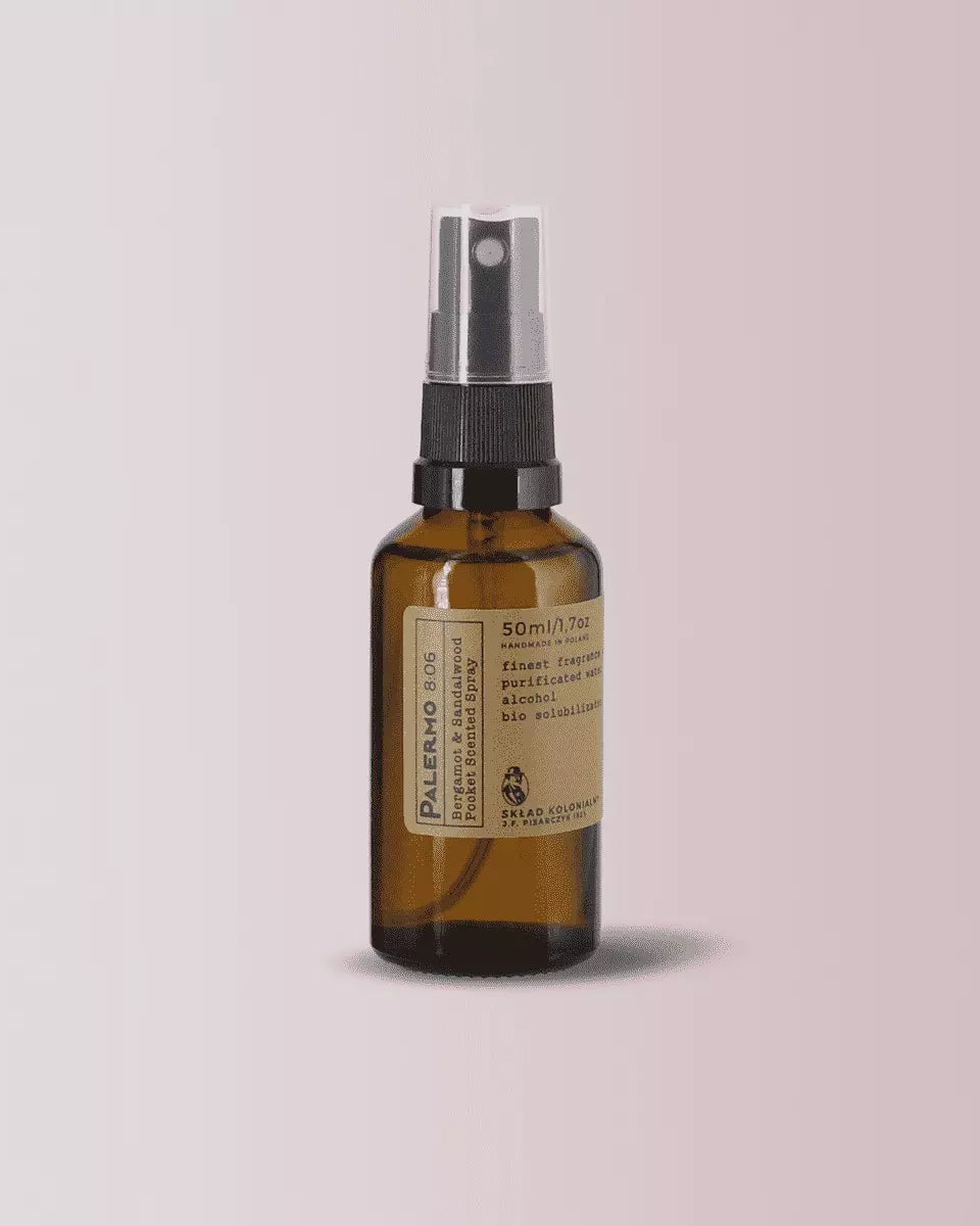 PALERMO 8:06 Bergamot & Sandalwood Home Perfume - Kolekcja Travels