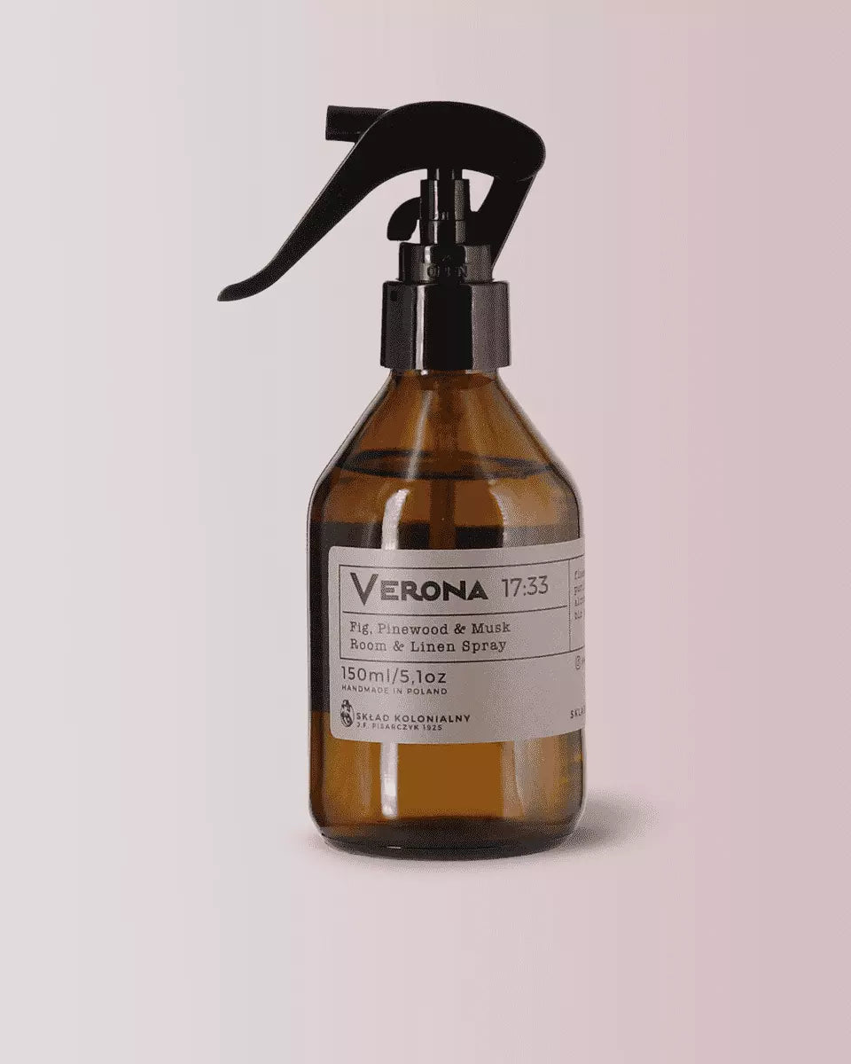 VERONA 17:33 Fig, Pinewood & Musk Home Perfume - Kolekcja Travels 150 ml