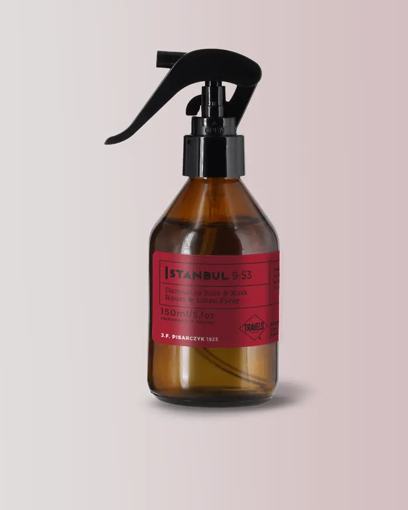 ISTANBUL 9:53 Damascus Rose & Musk Home Perfume - Kolekcja Travels 150 ml