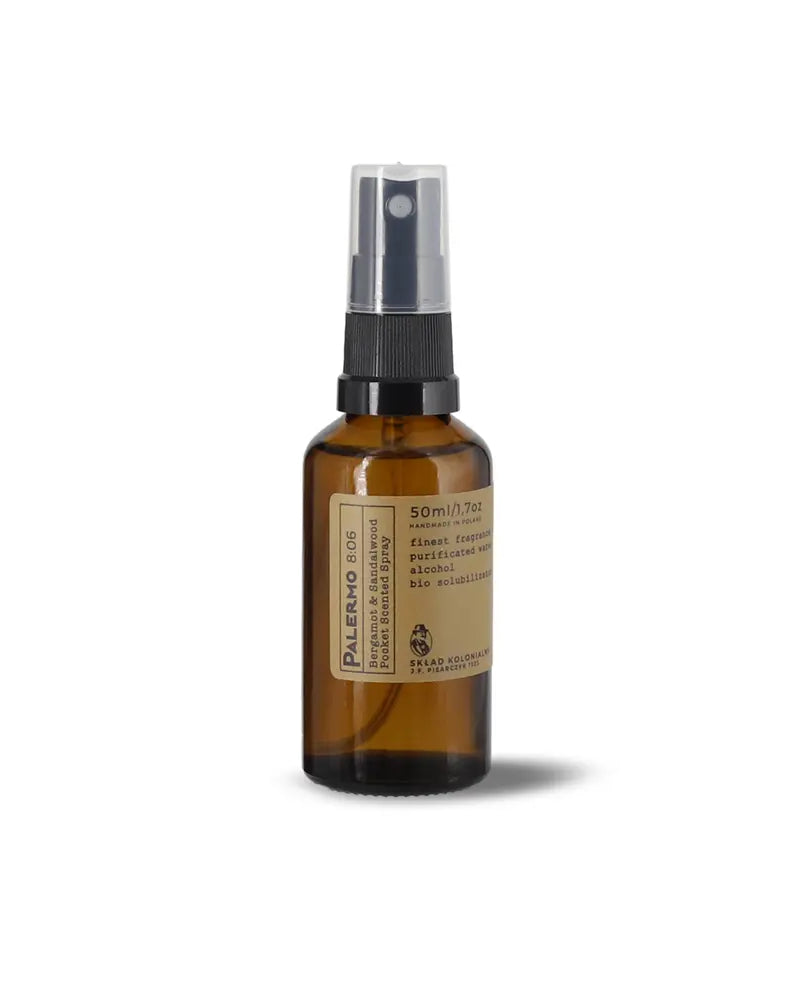 PALERMO 8:06 Bergamot & Sandalwood Home Perfume - Kolekcja Travels