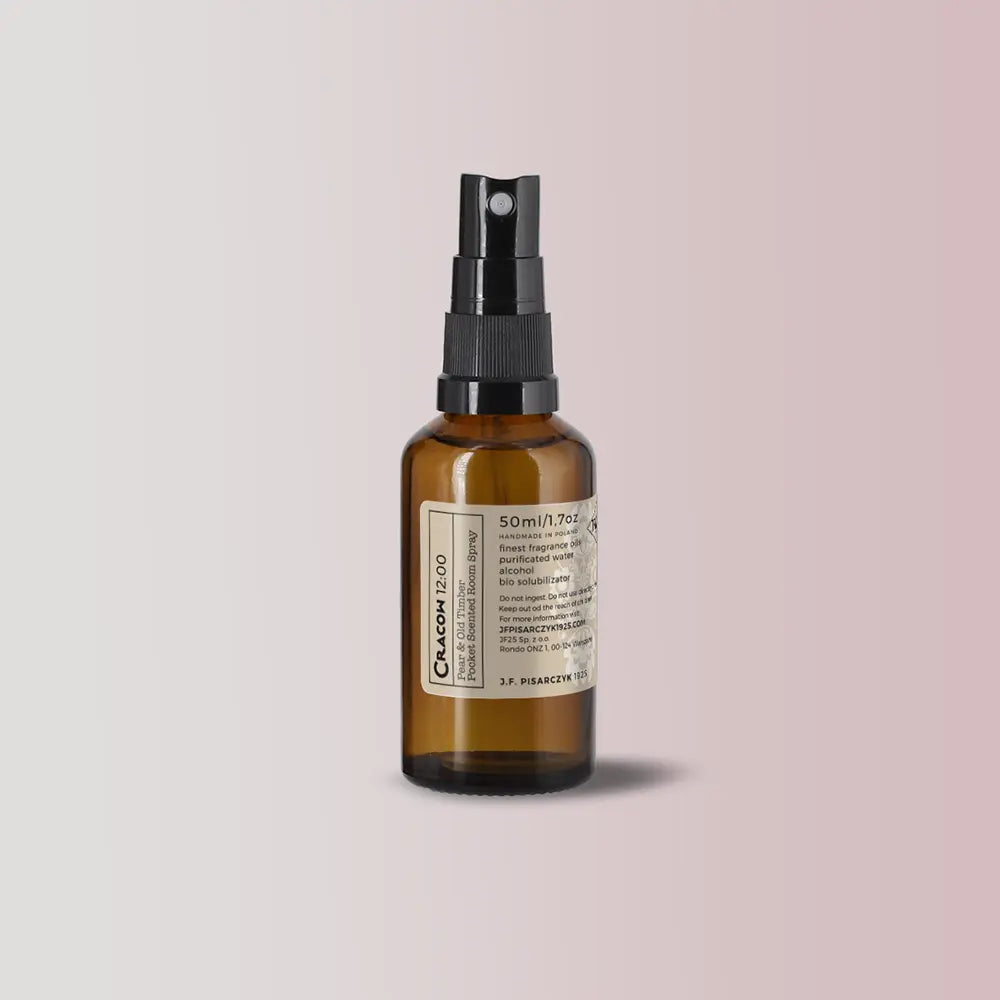 CRACOW 12:00 Pear & Old Timber Home Perfume - Kolekcja Travels 50 ml