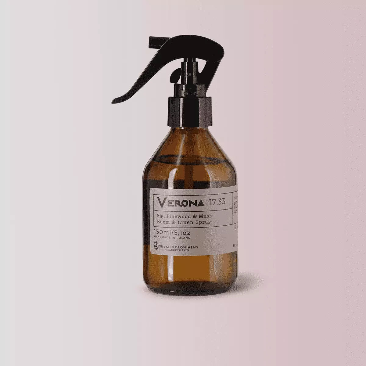 VERONA 17:33 Fig, Pinewood & Musk Home Perfume - Kolekcja Travels 150 ml