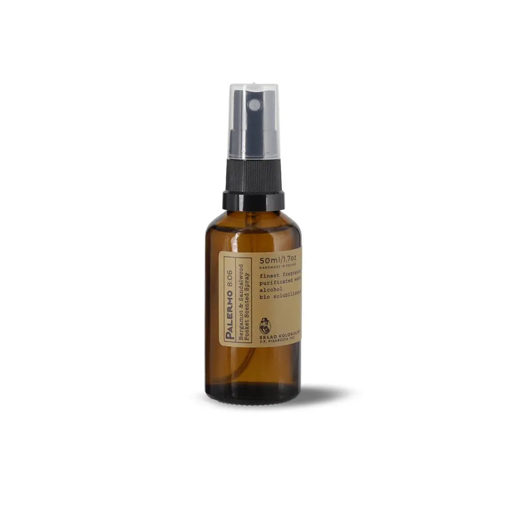 PALERMO 8:06 Bergamot & Sandalwood Home Perfume - Kolekcja Travels